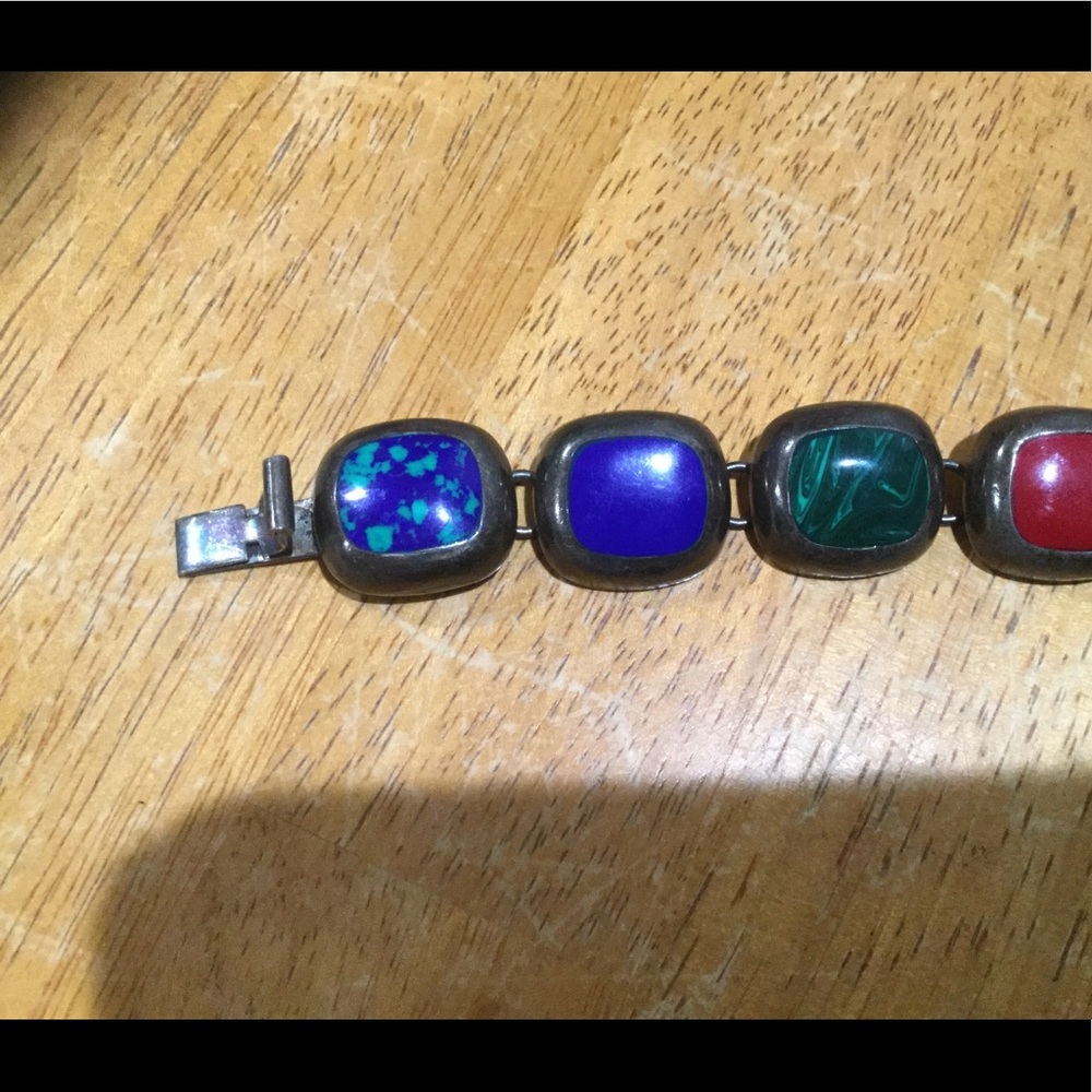 Large Multi Colored Bracelet - image 3
